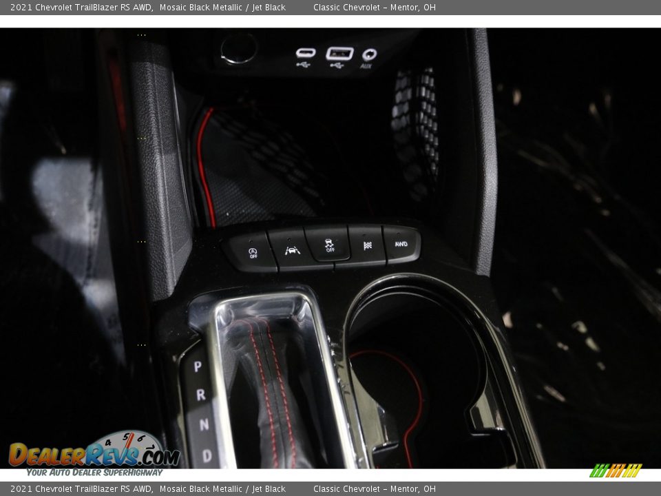 2021 Chevrolet TrailBlazer RS AWD Mosaic Black Metallic / Jet Black Photo #15