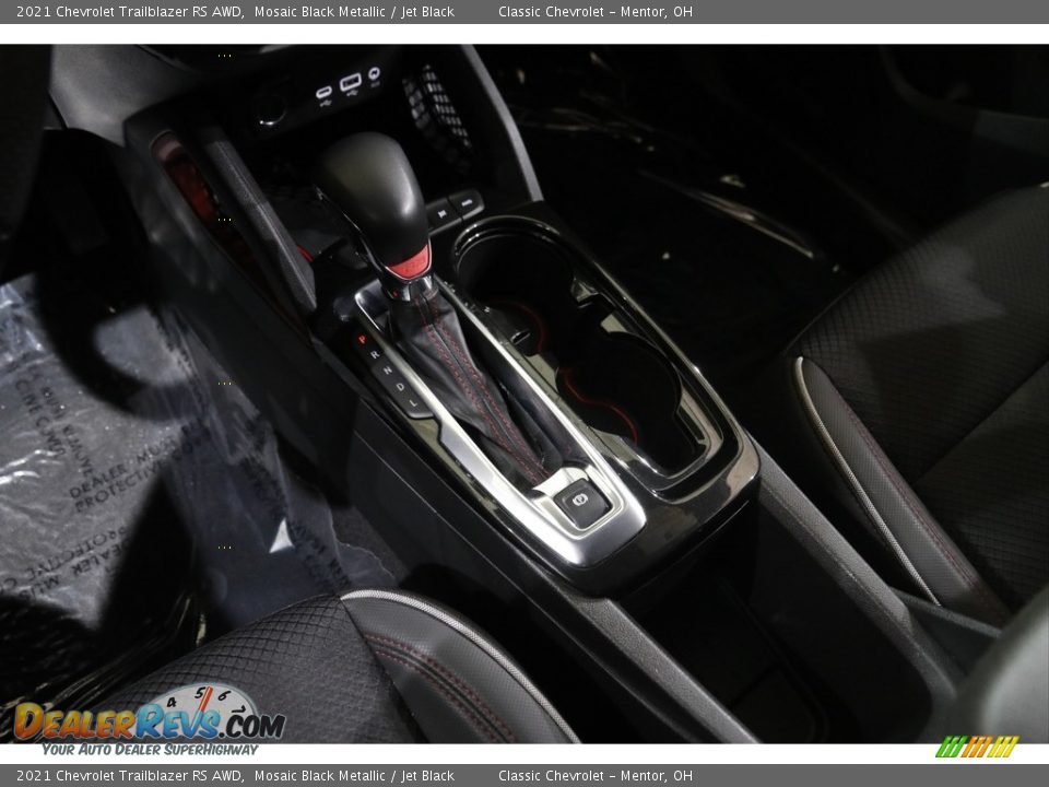 2021 Chevrolet Trailblazer RS AWD Mosaic Black Metallic / Jet Black Photo #16