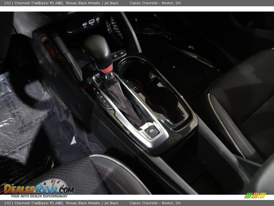 2021 Chevrolet TrailBlazer RS AWD Mosaic Black Metallic / Jet Black Photo #16