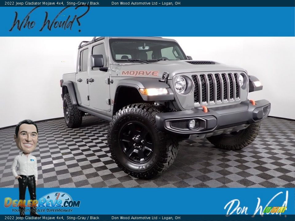 2022 Jeep Gladiator Mojave 4x4 Sting-Gray / Black Photo #1
