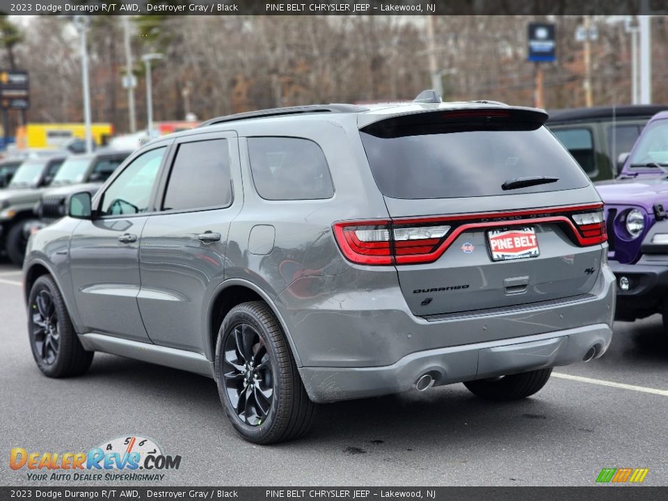 2023 Dodge Durango R/T AWD Destroyer Gray / Black Photo #4