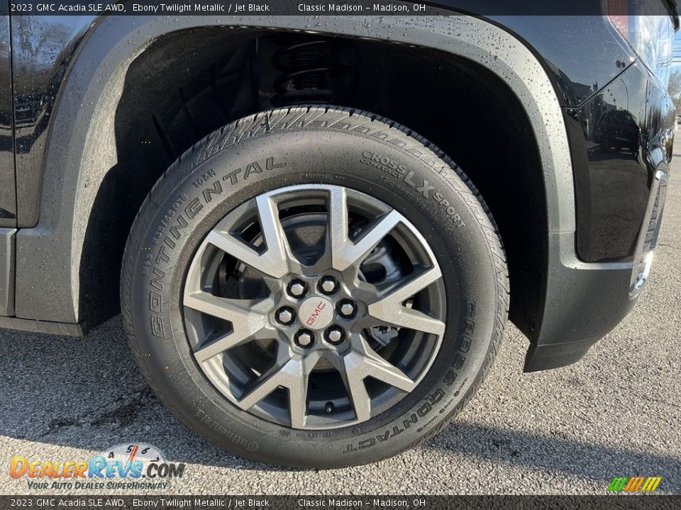 2023 GMC Acadia SLE AWD Ebony Twilight Metallic / Jet Black Photo #5