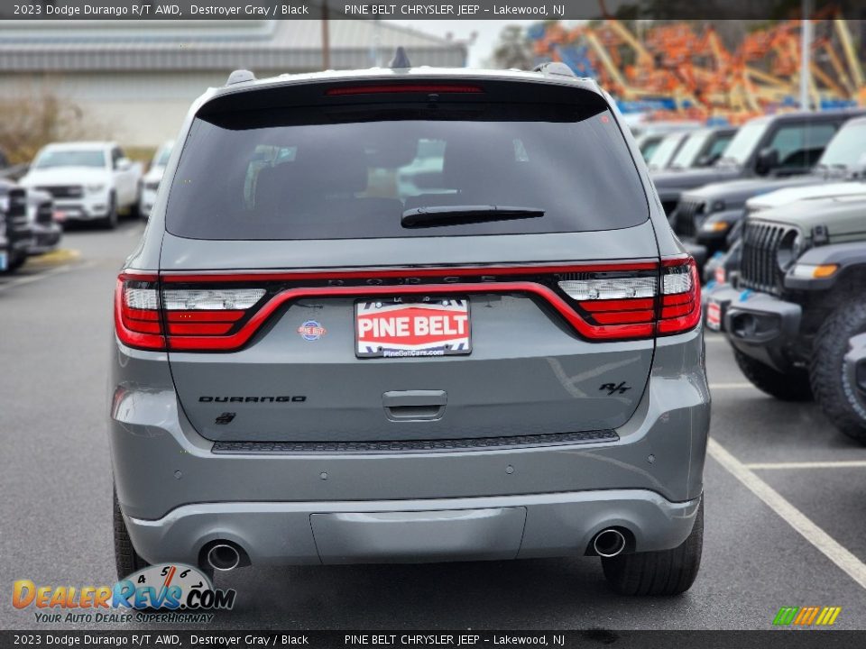 2023 Dodge Durango R/T AWD Destroyer Gray / Black Photo #6