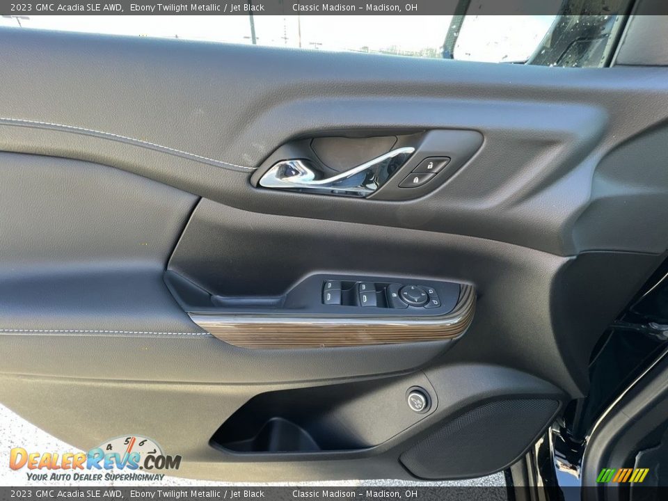 2023 GMC Acadia SLE AWD Ebony Twilight Metallic / Jet Black Photo #8