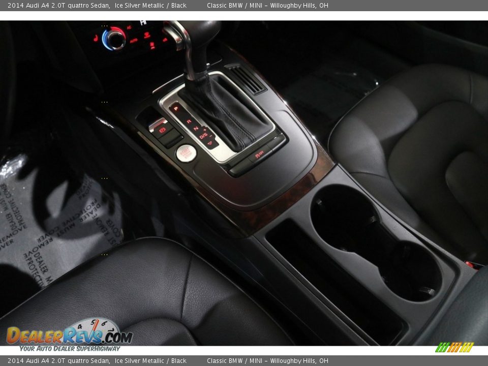2014 Audi A4 2.0T quattro Sedan Ice Silver Metallic / Black Photo #13