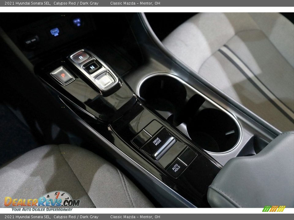 2021 Hyundai Sonata SEL Calypso Red / Dark Gray Photo #14