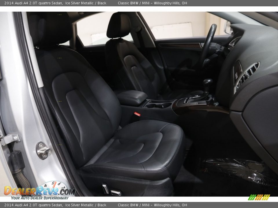 2014 Audi A4 2.0T quattro Sedan Ice Silver Metallic / Black Photo #14