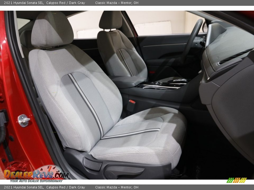 2021 Hyundai Sonata SEL Calypso Red / Dark Gray Photo #15