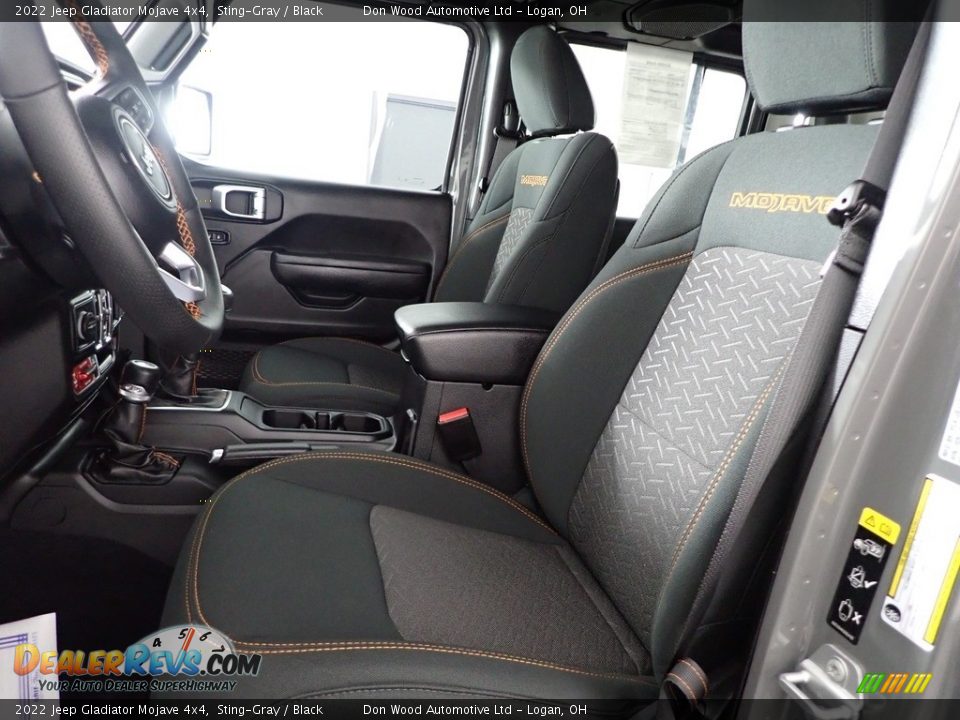 2022 Jeep Gladiator Mojave 4x4 Sting-Gray / Black Photo #14