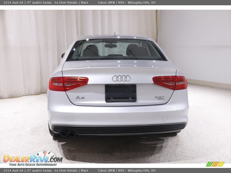 2014 Audi A4 2.0T quattro Sedan Ice Silver Metallic / Black Photo #17