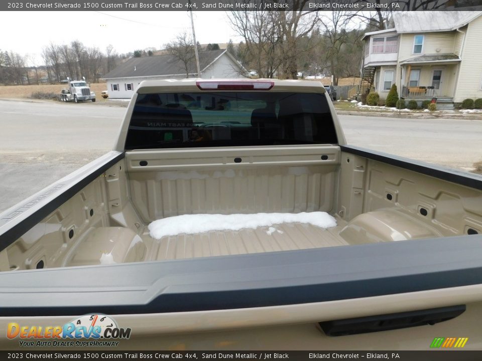 2023 Chevrolet Silverado 1500 Custom Trail Boss Crew Cab 4x4 Sand Dune Metallic / Jet Black Photo #14