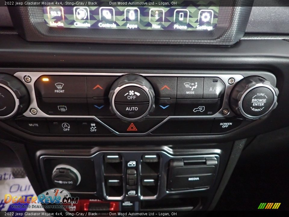 2022 Jeep Gladiator Mojave 4x4 Sting-Gray / Black Photo #19