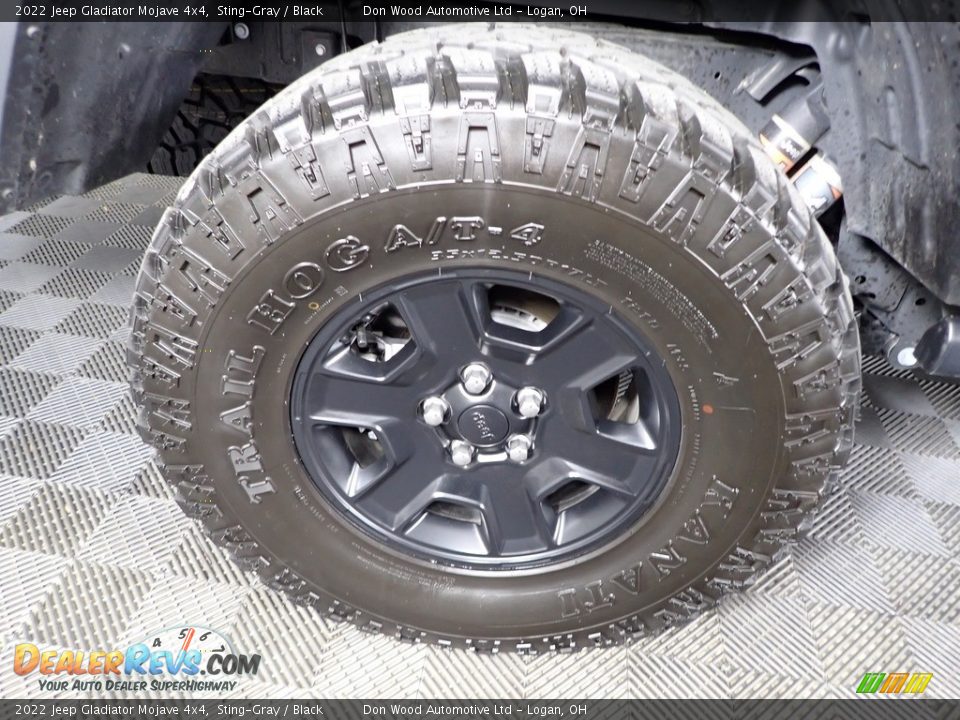 2022 Jeep Gladiator Mojave 4x4 Sting-Gray / Black Photo #30