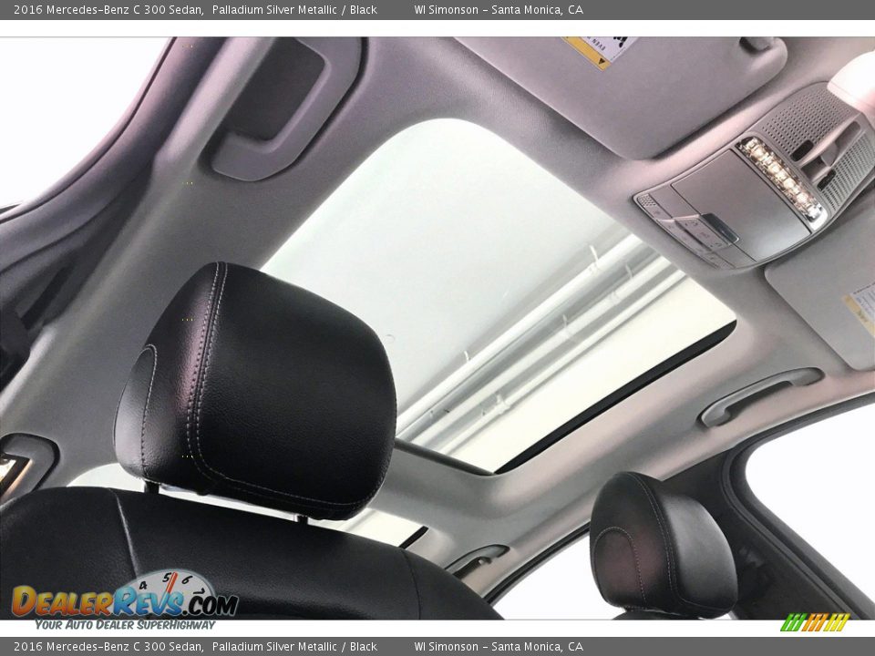 2016 Mercedes-Benz C 300 Sedan Palladium Silver Metallic / Black Photo #26