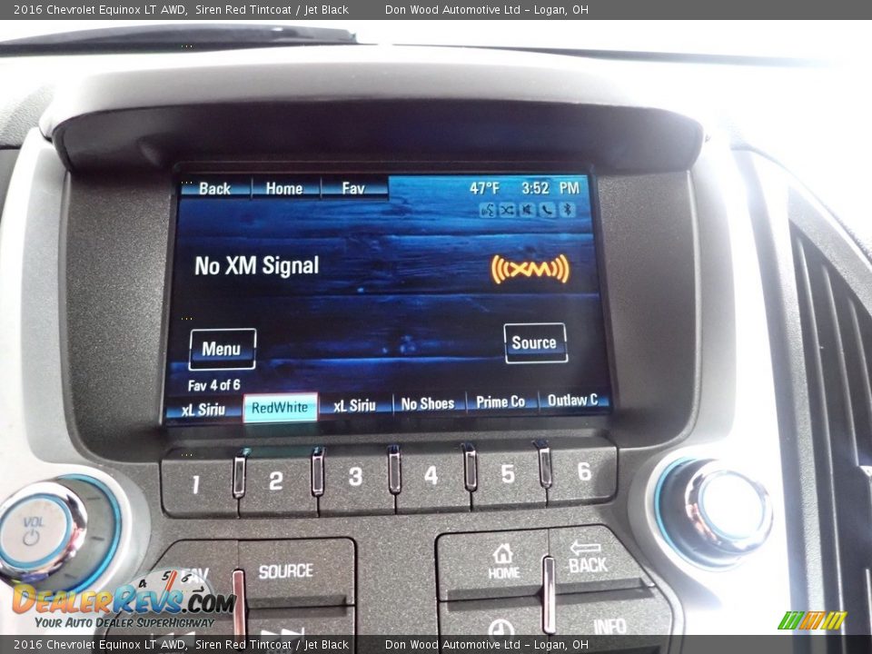 2016 Chevrolet Equinox LT AWD Siren Red Tintcoat / Jet Black Photo #2