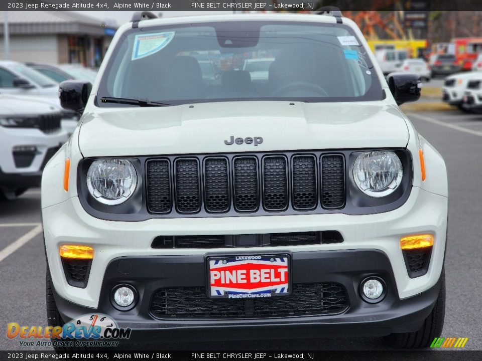2023 Jeep Renegade Altitude 4x4 Alpine White / Black Photo #2