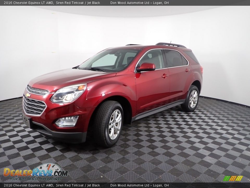 2016 Chevrolet Equinox LT AWD Siren Red Tintcoat / Jet Black Photo #5