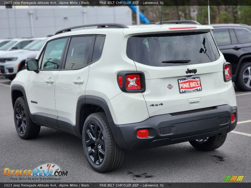 2023 Jeep Renegade Altitude 4x4 Alpine White / Black Photo #4