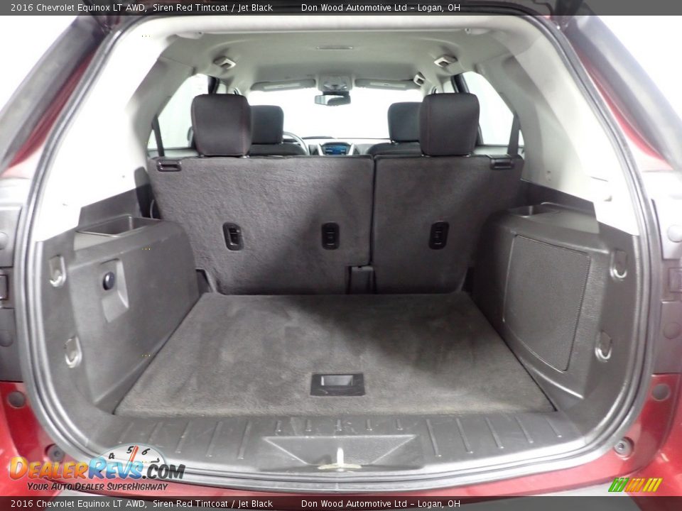 2016 Chevrolet Equinox LT AWD Siren Red Tintcoat / Jet Black Photo #9
