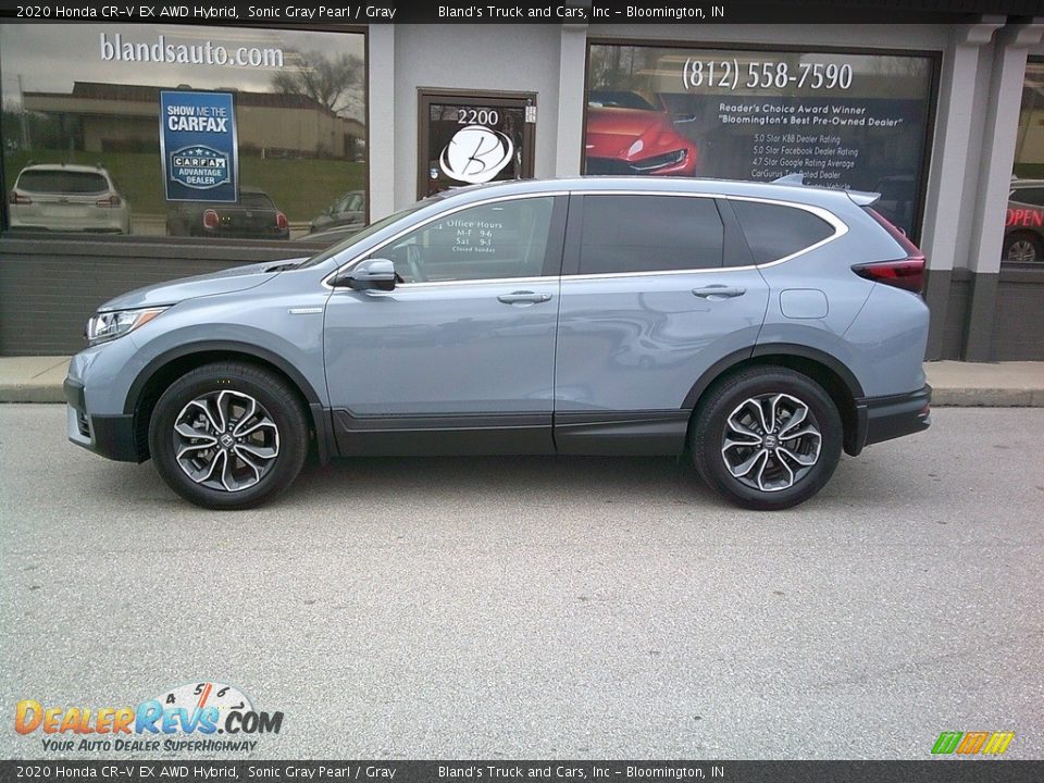 2020 Honda CR-V EX AWD Hybrid Sonic Gray Pearl / Gray Photo #1