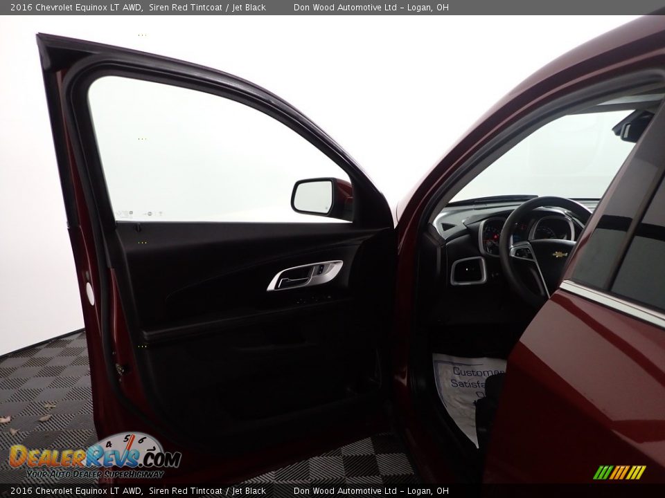 2016 Chevrolet Equinox LT AWD Siren Red Tintcoat / Jet Black Photo #11