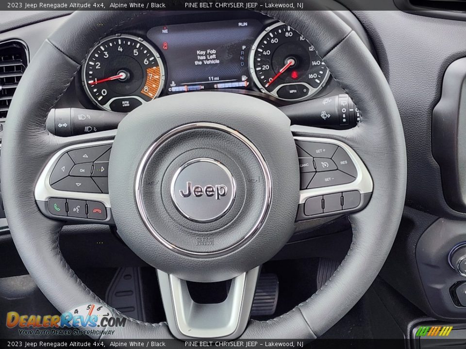 2023 Jeep Renegade Altitude 4x4 Alpine White / Black Photo #10