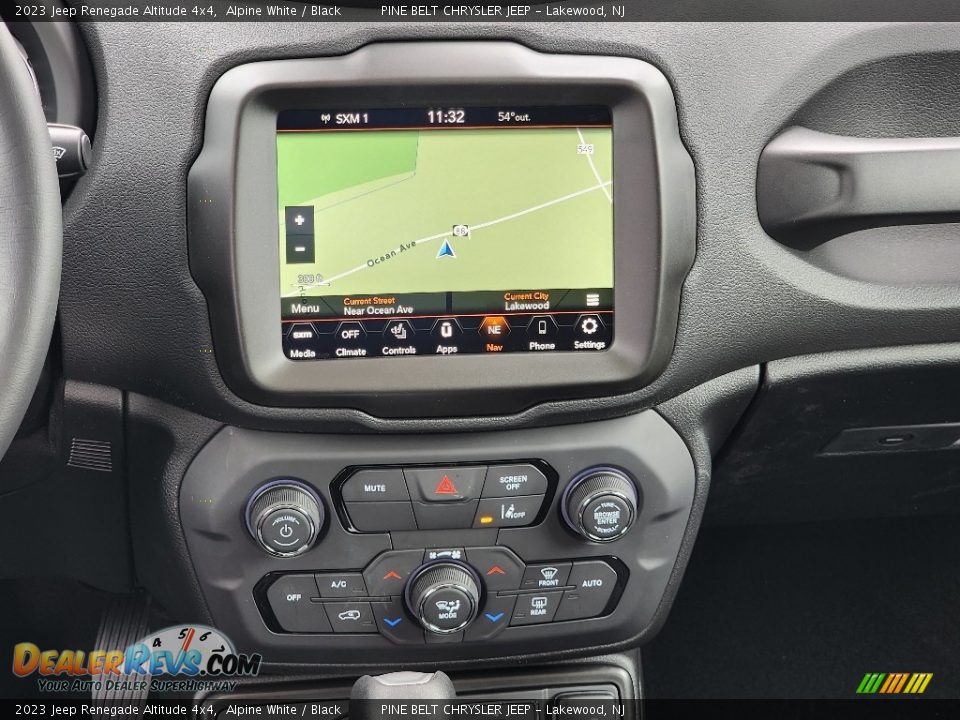 2023 Jeep Renegade Altitude 4x4 Alpine White / Black Photo #13