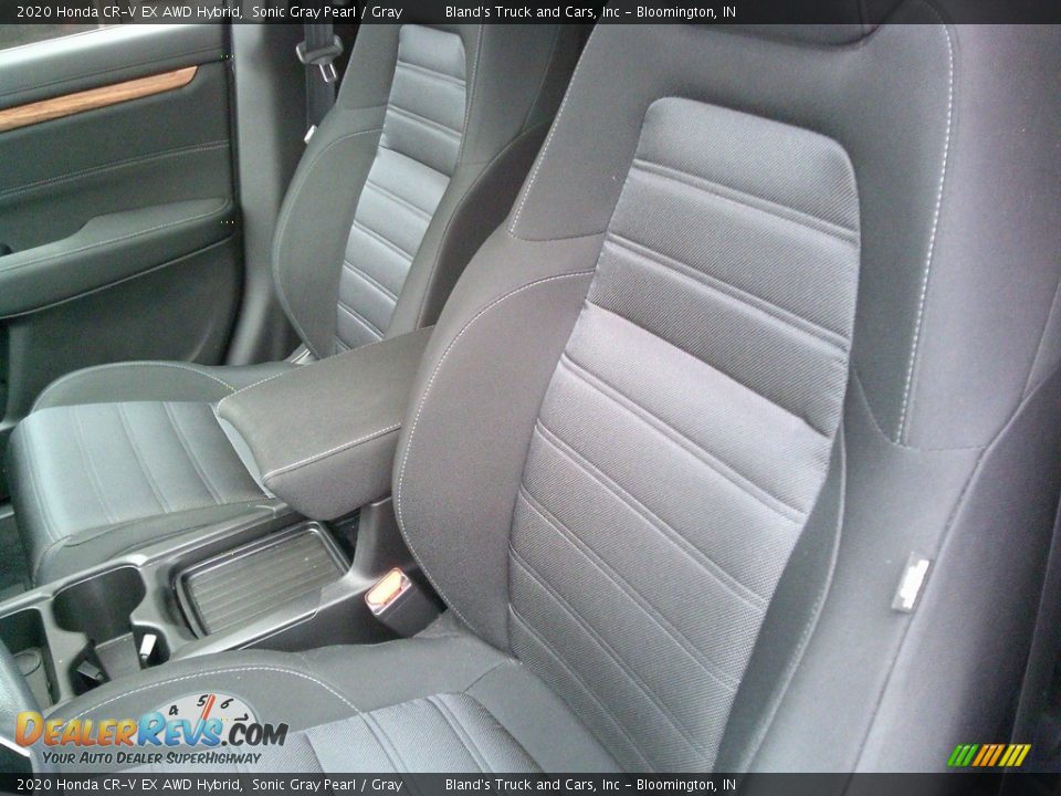 2020 Honda CR-V EX AWD Hybrid Sonic Gray Pearl / Gray Photo #8