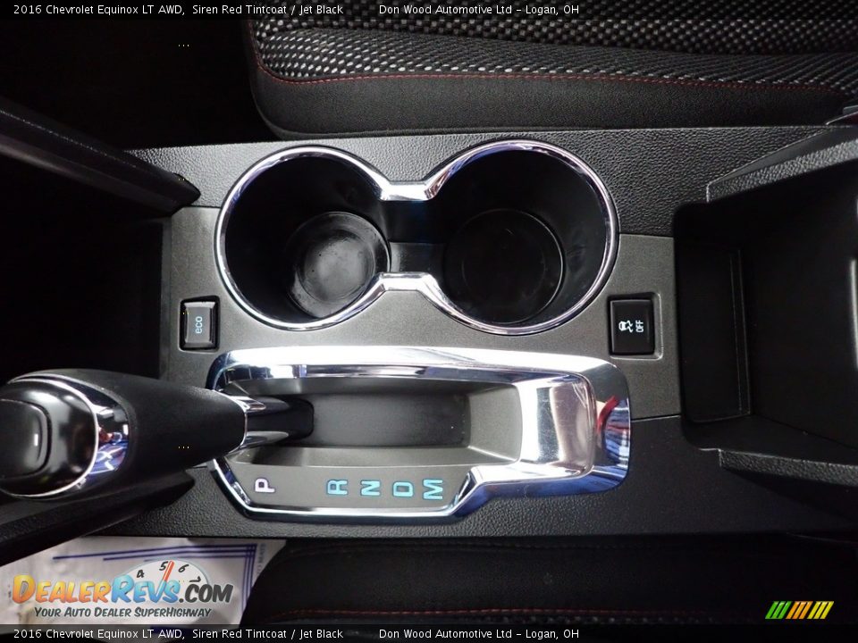 2016 Chevrolet Equinox LT AWD Siren Red Tintcoat / Jet Black Photo #19