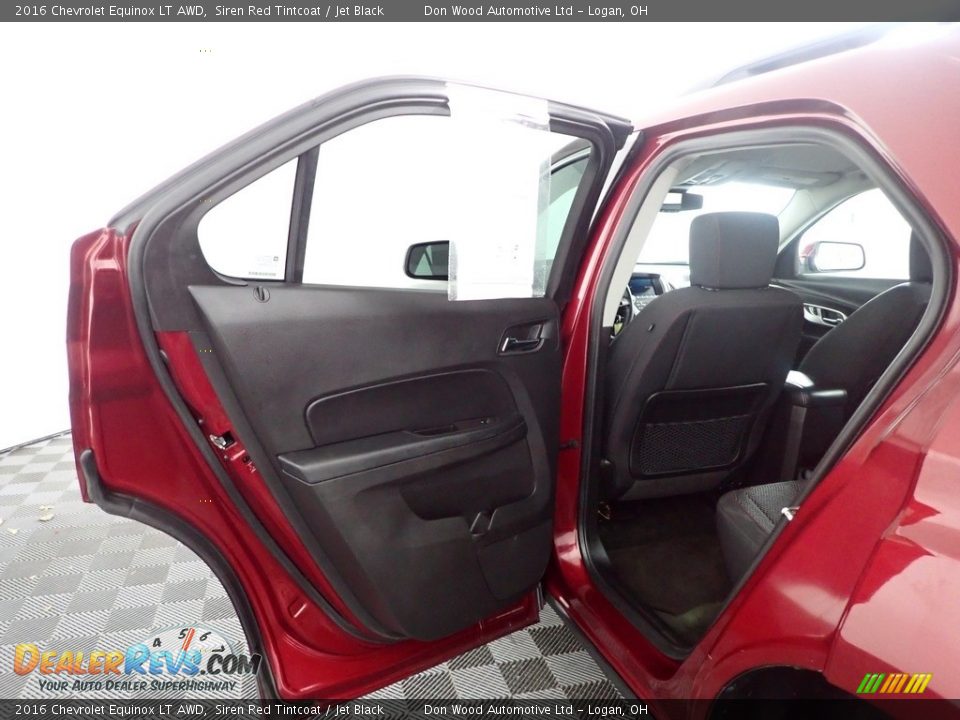 2016 Chevrolet Equinox LT AWD Siren Red Tintcoat / Jet Black Photo #21