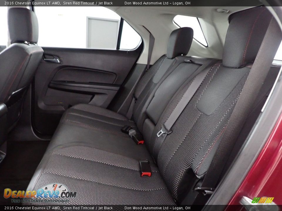 2016 Chevrolet Equinox LT AWD Siren Red Tintcoat / Jet Black Photo #22