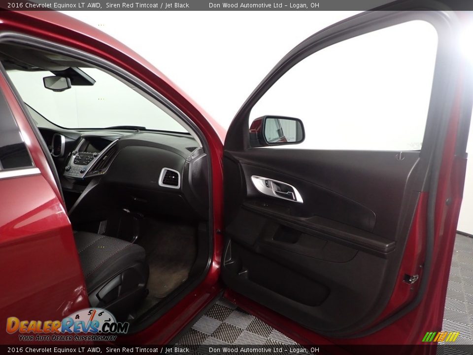 2016 Chevrolet Equinox LT AWD Siren Red Tintcoat / Jet Black Photo #24
