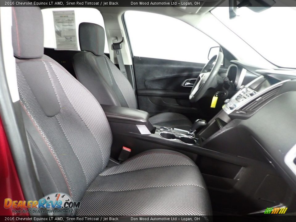 2016 Chevrolet Equinox LT AWD Siren Red Tintcoat / Jet Black Photo #25