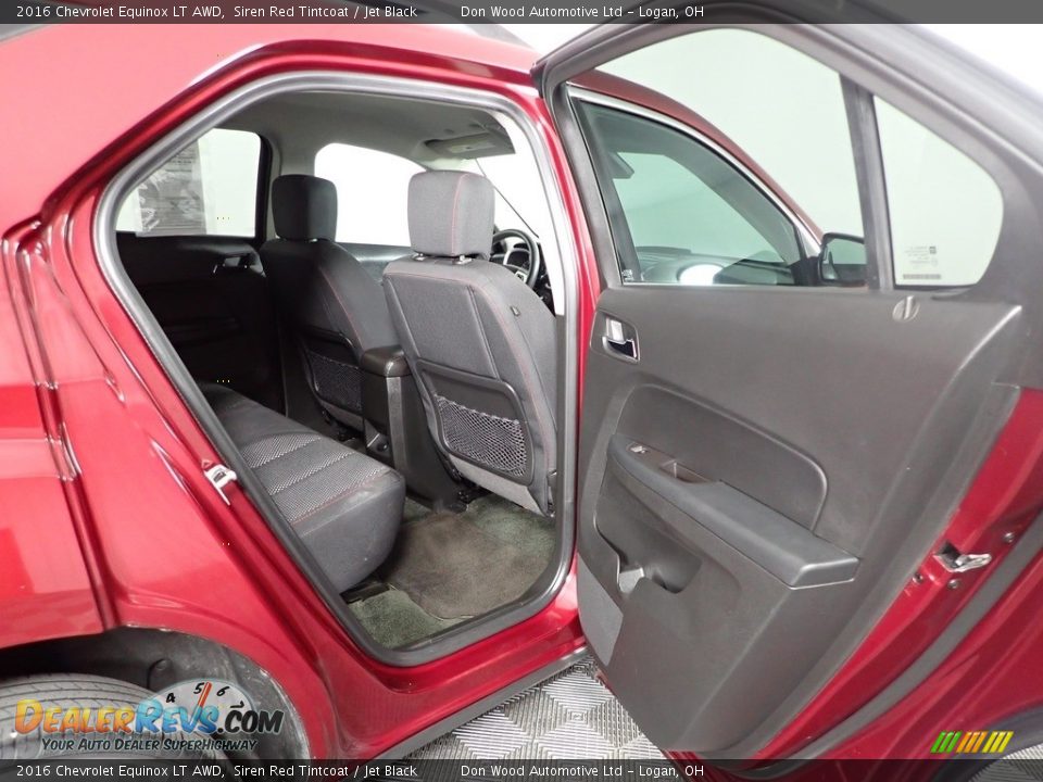 2016 Chevrolet Equinox LT AWD Siren Red Tintcoat / Jet Black Photo #26