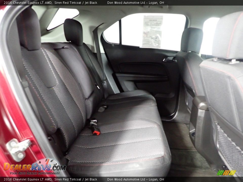 2016 Chevrolet Equinox LT AWD Siren Red Tintcoat / Jet Black Photo #27