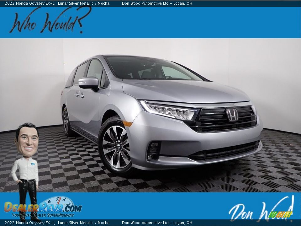 2022 Honda Odyssey EX-L Lunar Silver Metallic / Mocha Photo #1