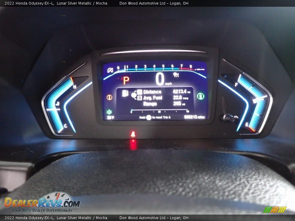 2022 Honda Odyssey EX-L Lunar Silver Metallic / Mocha Photo #2
