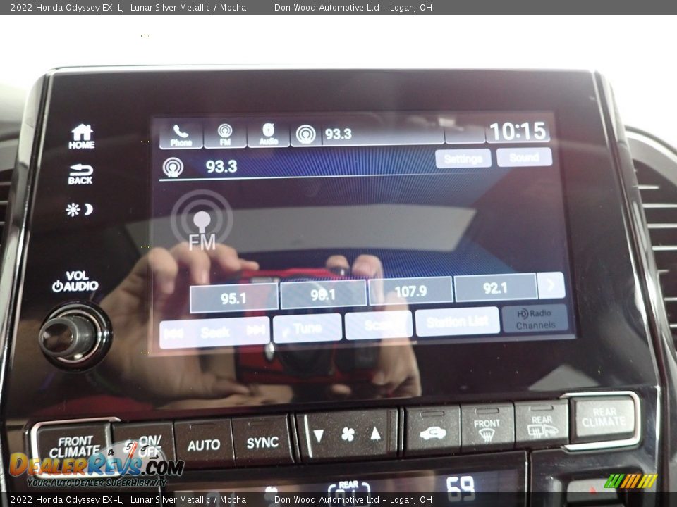 2022 Honda Odyssey EX-L Lunar Silver Metallic / Mocha Photo #3