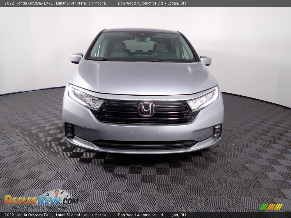 2022 Honda Odyssey EX-L Lunar Silver Metallic / Mocha Photo #7