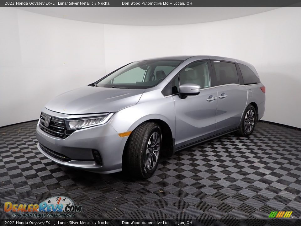 2022 Honda Odyssey EX-L Lunar Silver Metallic / Mocha Photo #8