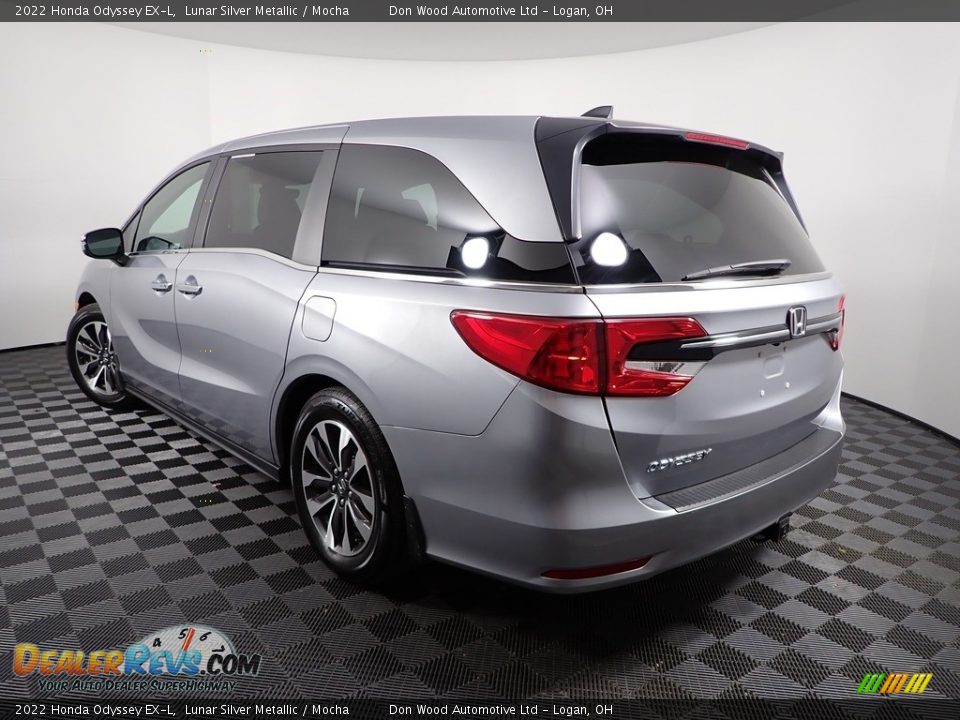 2022 Honda Odyssey EX-L Lunar Silver Metallic / Mocha Photo #9
