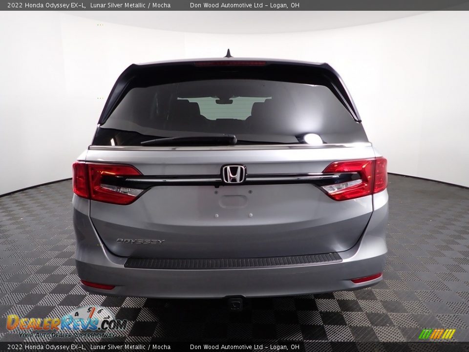 2022 Honda Odyssey EX-L Lunar Silver Metallic / Mocha Photo #10