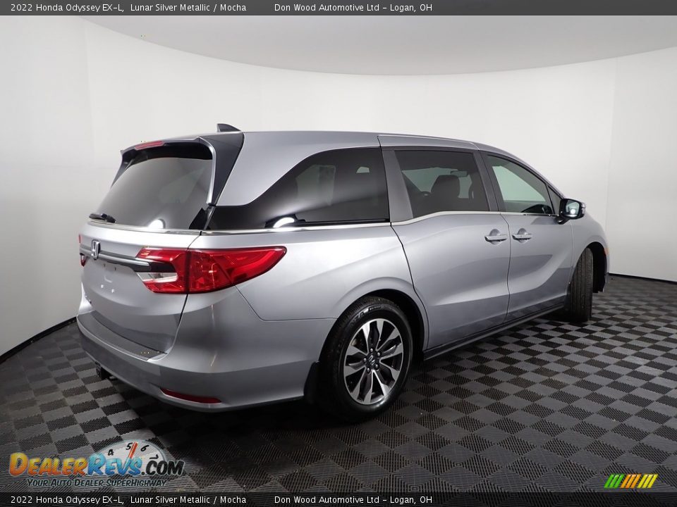 2022 Honda Odyssey EX-L Lunar Silver Metallic / Mocha Photo #13