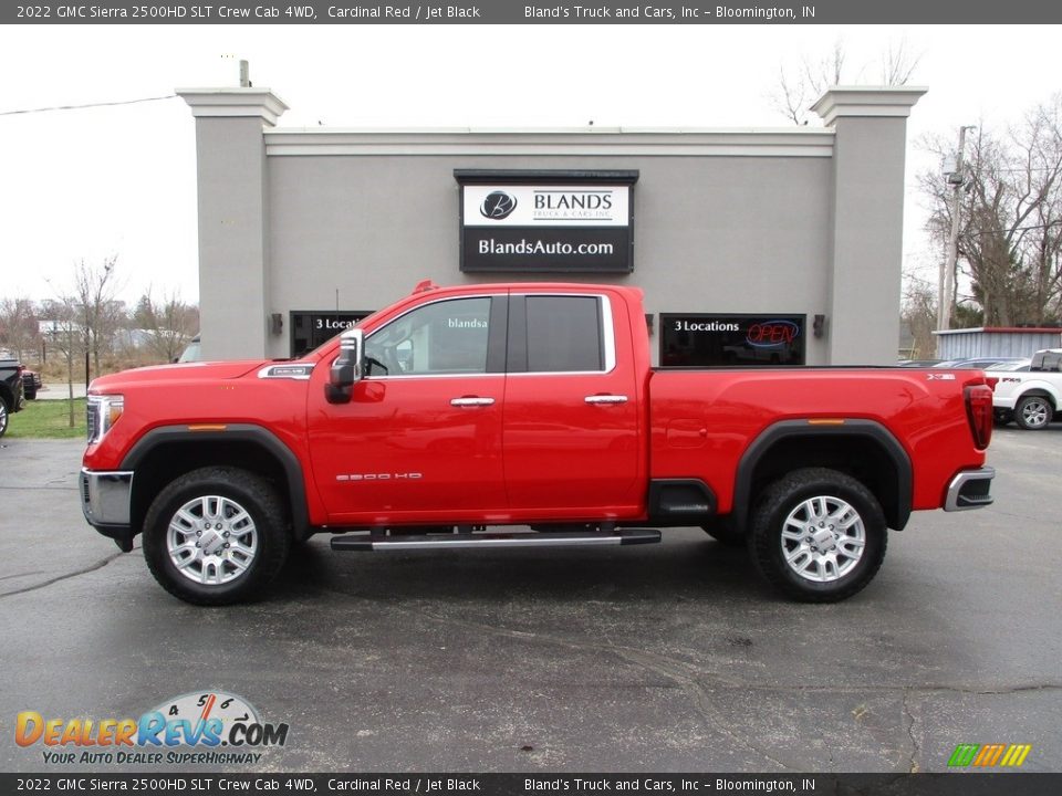 2022 GMC Sierra 2500HD SLT Crew Cab 4WD Cardinal Red / Jet Black Photo #1