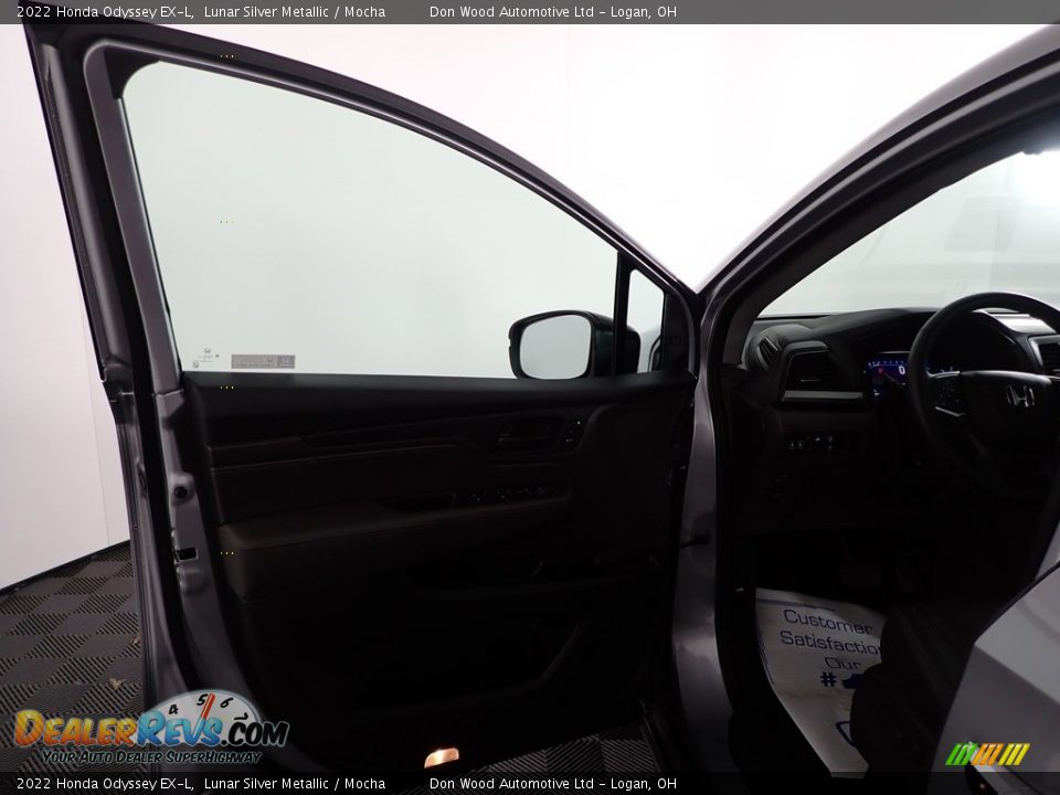 2022 Honda Odyssey EX-L Lunar Silver Metallic / Mocha Photo #14