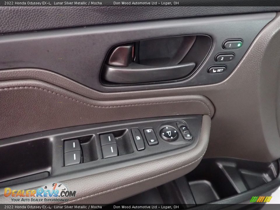 2022 Honda Odyssey EX-L Lunar Silver Metallic / Mocha Photo #15