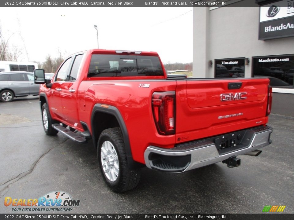 2022 GMC Sierra 2500HD SLT Crew Cab 4WD Cardinal Red / Jet Black Photo #3