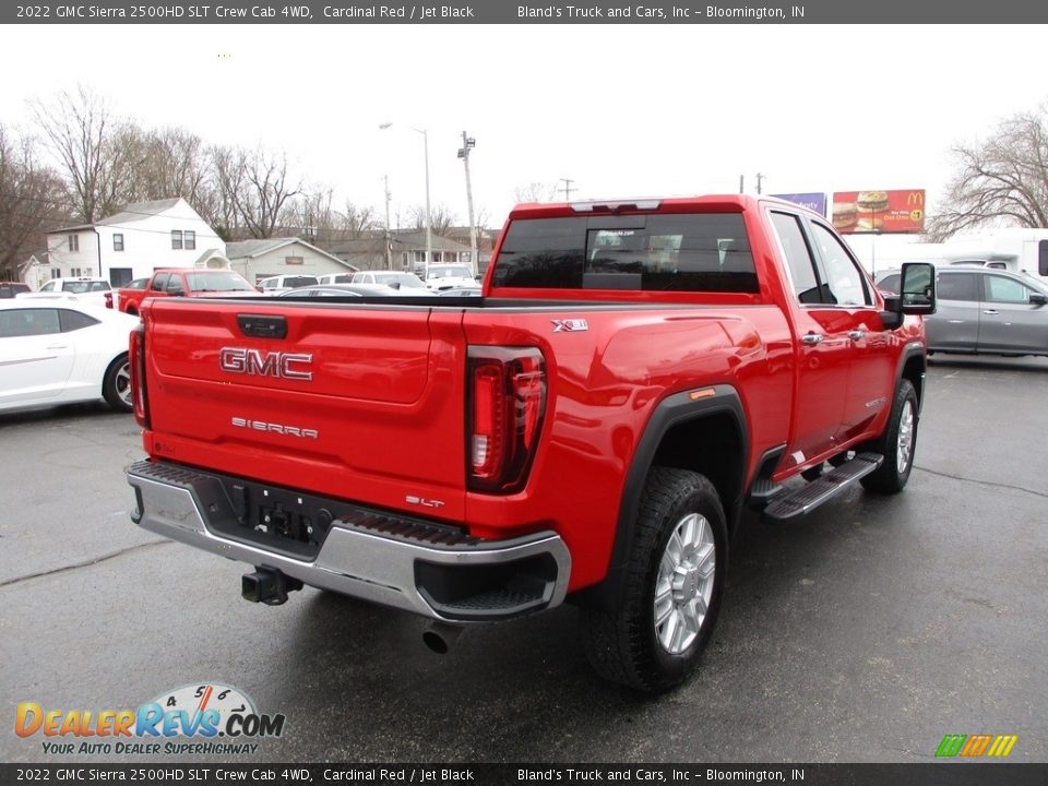 2022 GMC Sierra 2500HD SLT Crew Cab 4WD Cardinal Red / Jet Black Photo #4