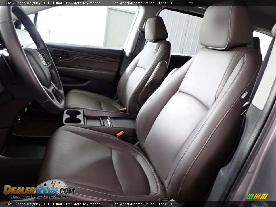 2022 Honda Odyssey EX-L Lunar Silver Metallic / Mocha Photo #17