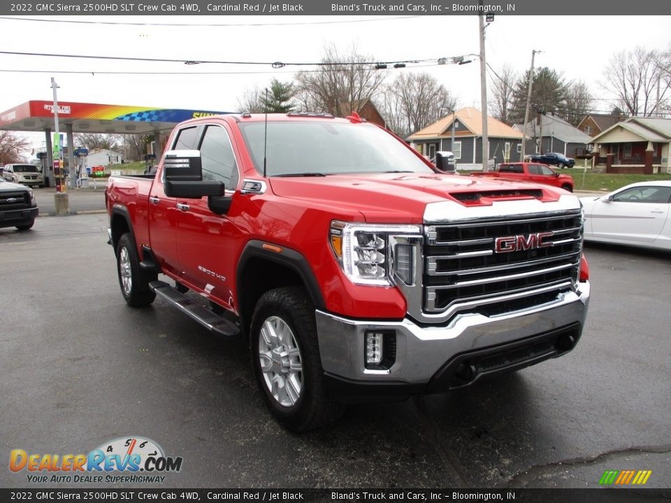 2022 GMC Sierra 2500HD SLT Crew Cab 4WD Cardinal Red / Jet Black Photo #5